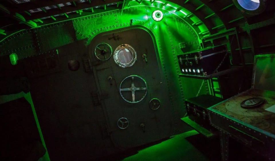 The Submarine escape room — underwater ocean adventure