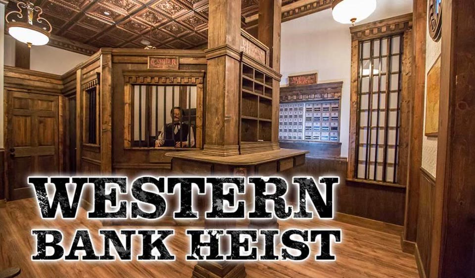 Western Bank Heist escape room