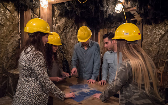 Team building event at Escape The Room DC