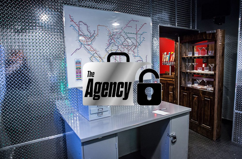 The Agency escape room at Escape The Room Minneapolis