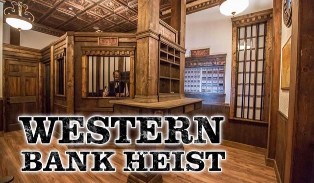 Western Bank Heist escape room — Wild West adventure