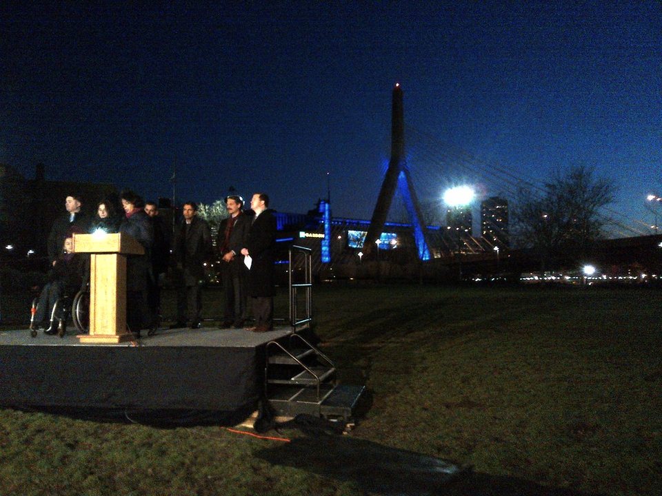 Iconic view of Boston