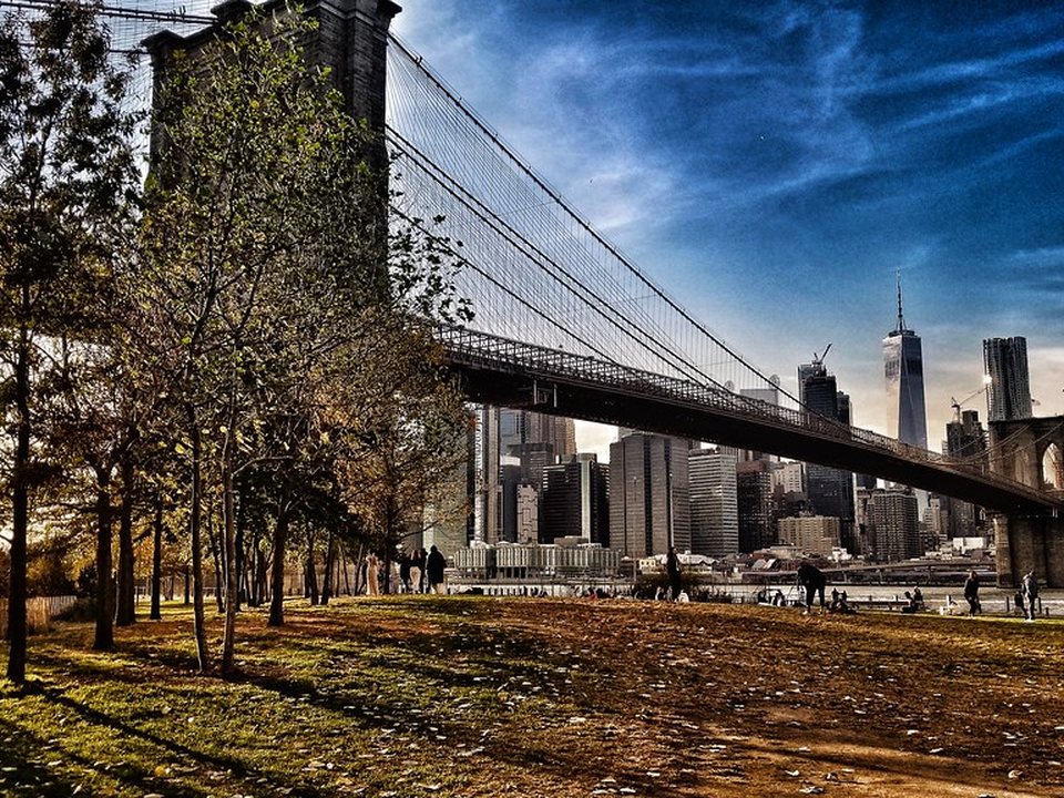 Iconic view of New York City