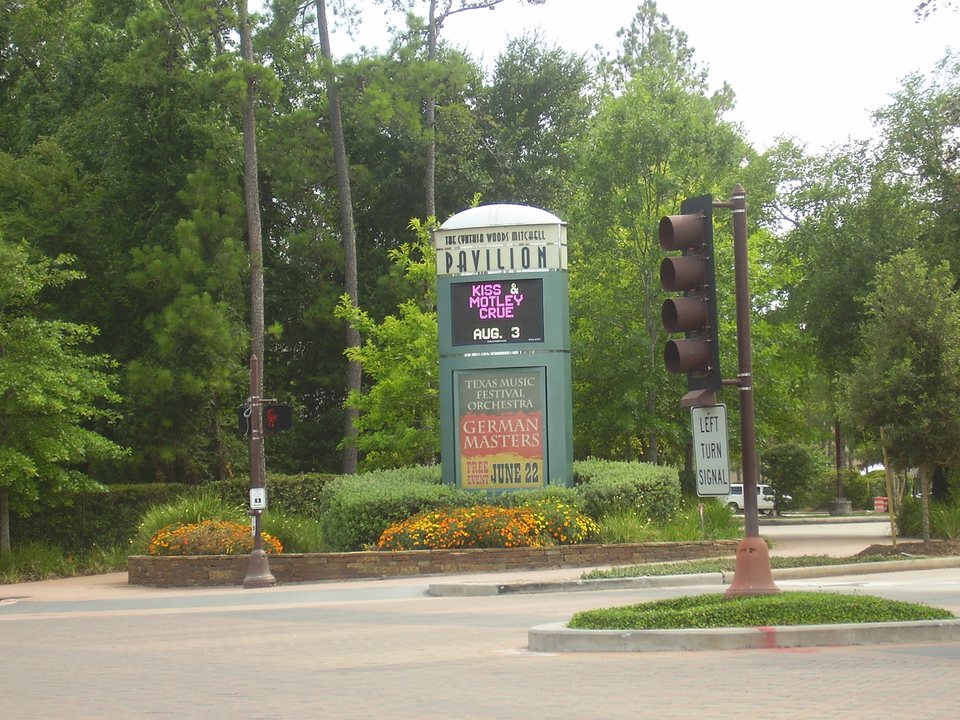 Iconic view of The Woodlands